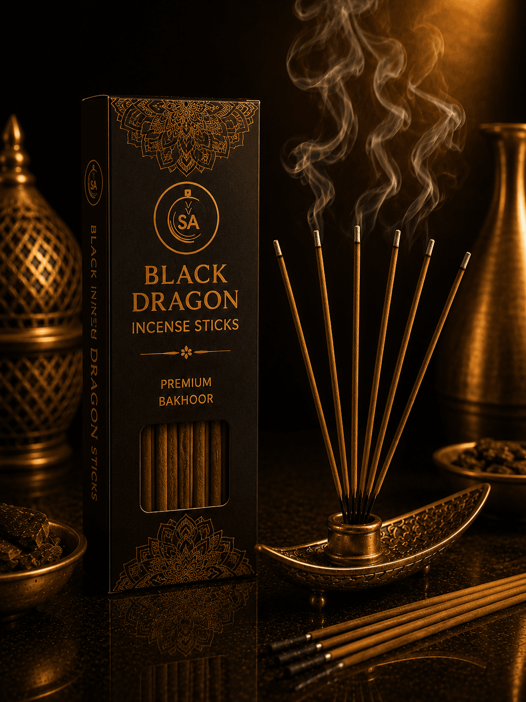 BLACK DRAGON - AGARBATTI image